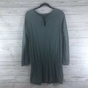 Patagonia Cotton Kamala drop waist tunic green